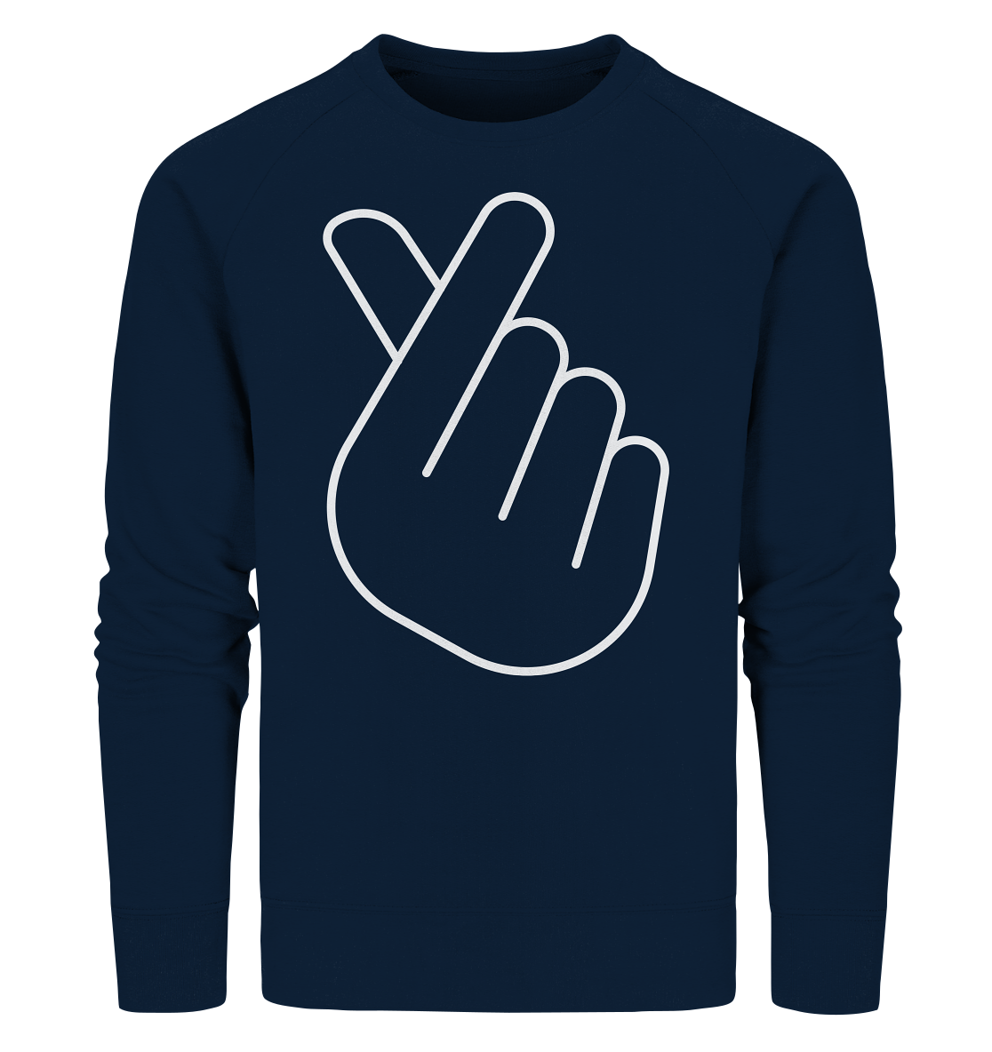 FINGER HERZ - Organic Sweatshirt