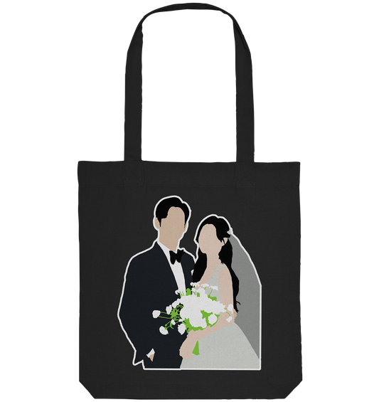 Queen of Tears - Kim Soo-hyun & Kim Ji-won - Baek Hyun-woo & Hong Hae-in - 2 - Organic Tote-Bag