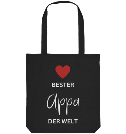 APPA DEFINITION + BESTER APPA - BEIDSEITIG - Organic Tote-Bag