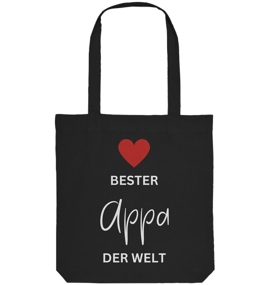 APPA DEFINITION + BESTER APPA - BEIDSEITIG - Organic Tote-Bag