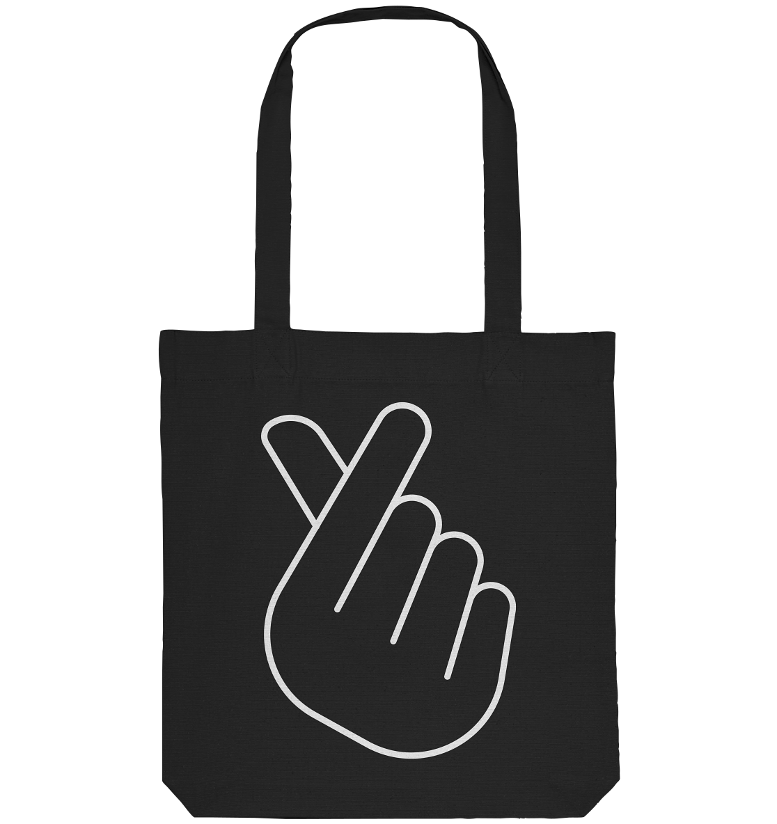 FINGER HERZ - Organic Tote-Bag