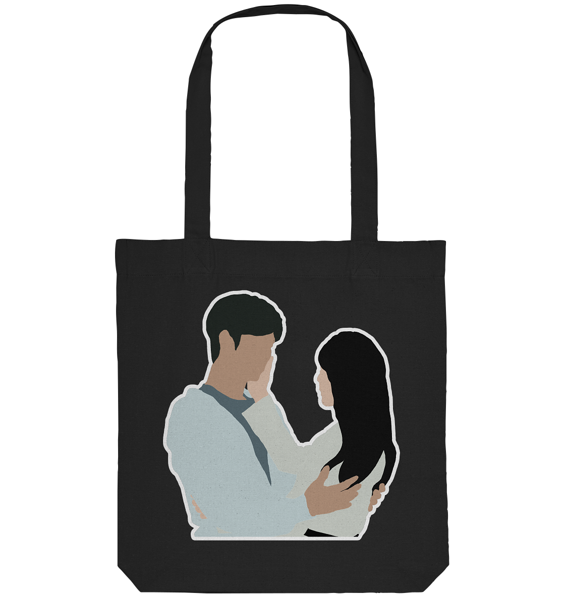 Queen of Tears - Kim Soo-hyun & Kim Ji-won - Baek Hyun-woo & Hong Hae-in - 1 - Organic Tote-Bag