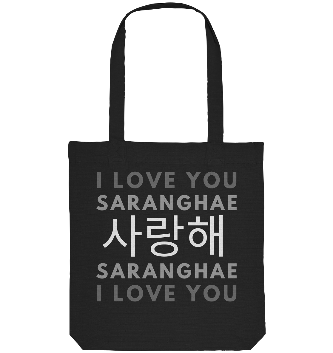 I LOVE YOU SARANGHAE - Organic Tote-Bag