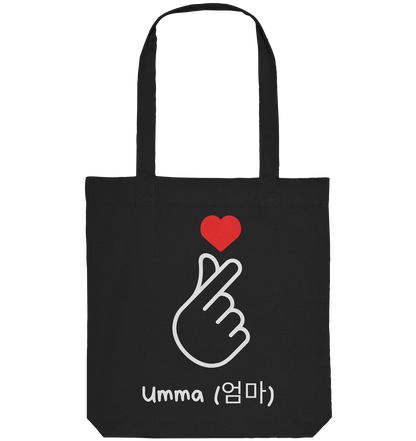 UMMA + FINGERHERZ - BEIDSEITIG - Organic Tote-Bag