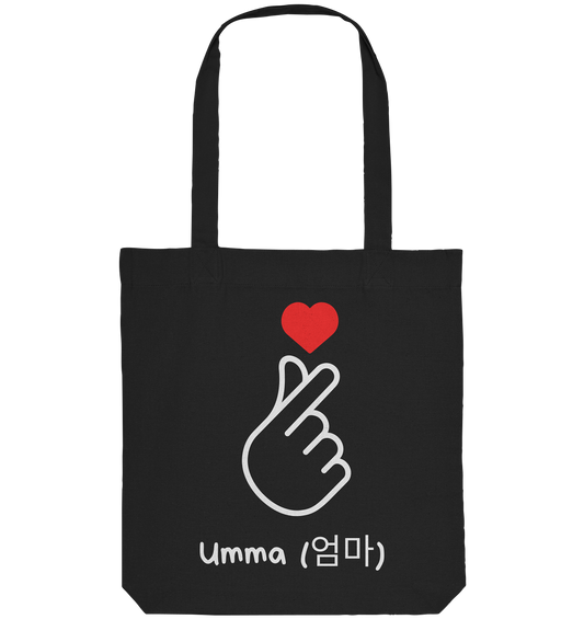 UMMA + FINGERHERZ - BEIDSEITIG - Organic Tote-Bag