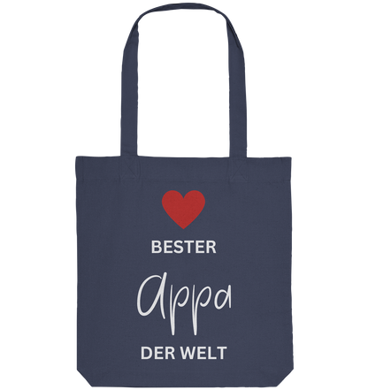 APPA DEFINITION + BESTER APPA - BEIDSEITIG - Organic Tote-Bag