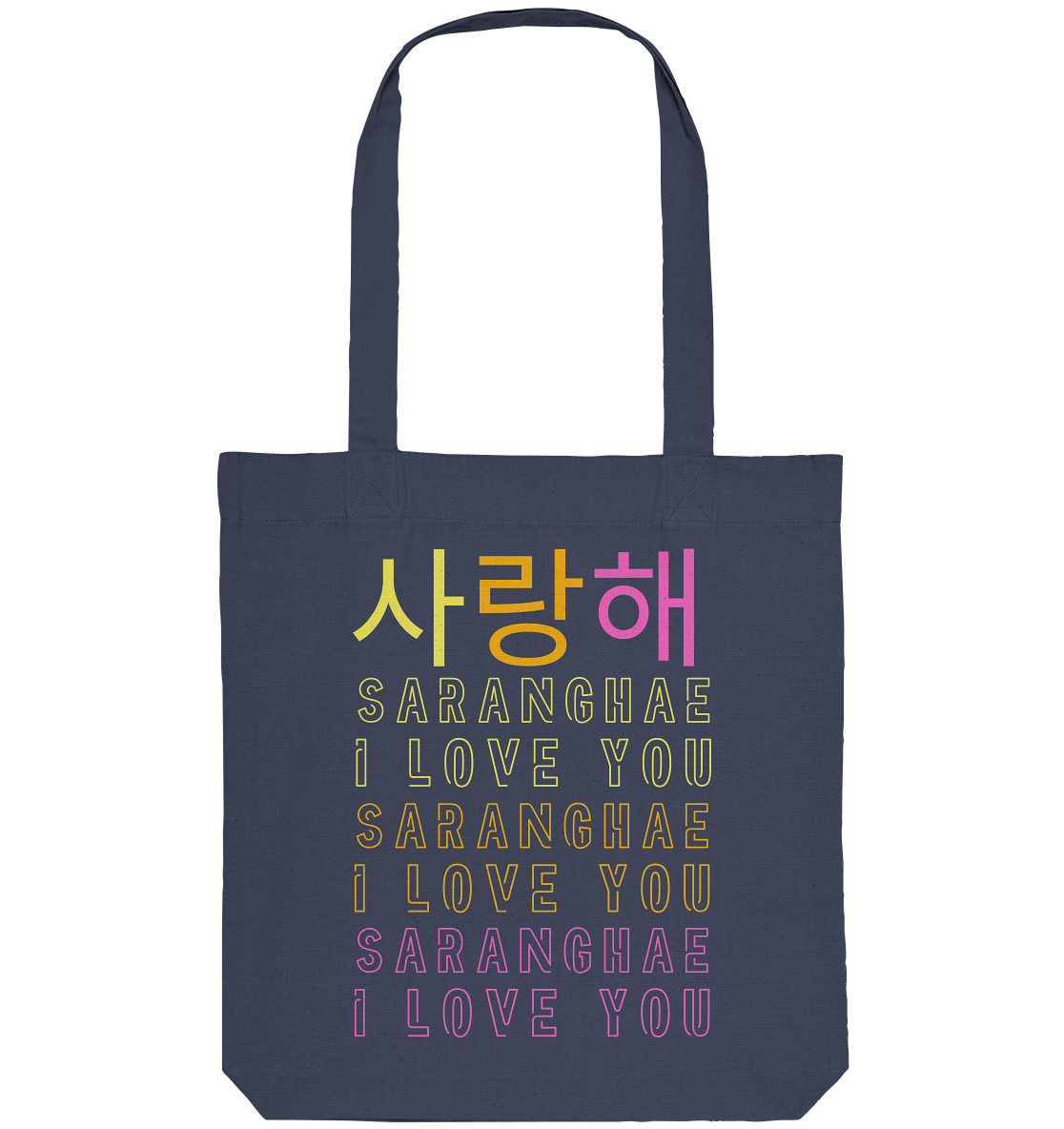 SARANGHAE I LOVE YOU - Organic Tote-Bag