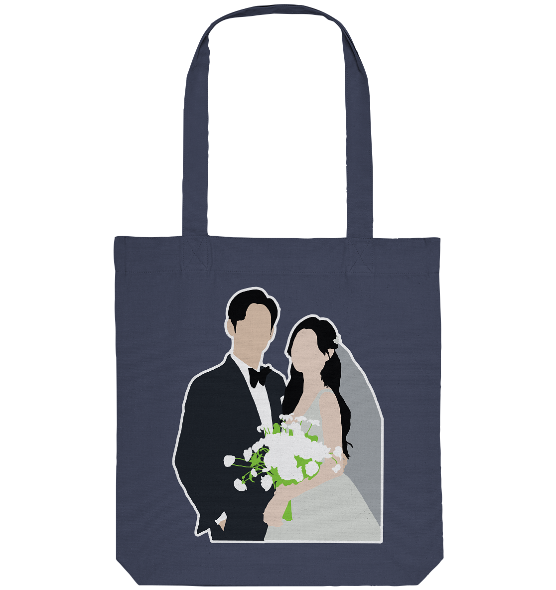 Queen of Tears - Kim Soo-hyun & Kim Ji-won - Baek Hyun-woo & Hong Hae-in - 2 - Organic Tote-Bag