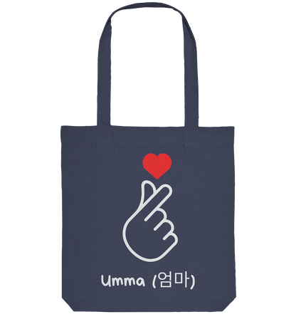 UMMA + FINGERHERZ - BEIDSEITIG - Organic Tote-Bag