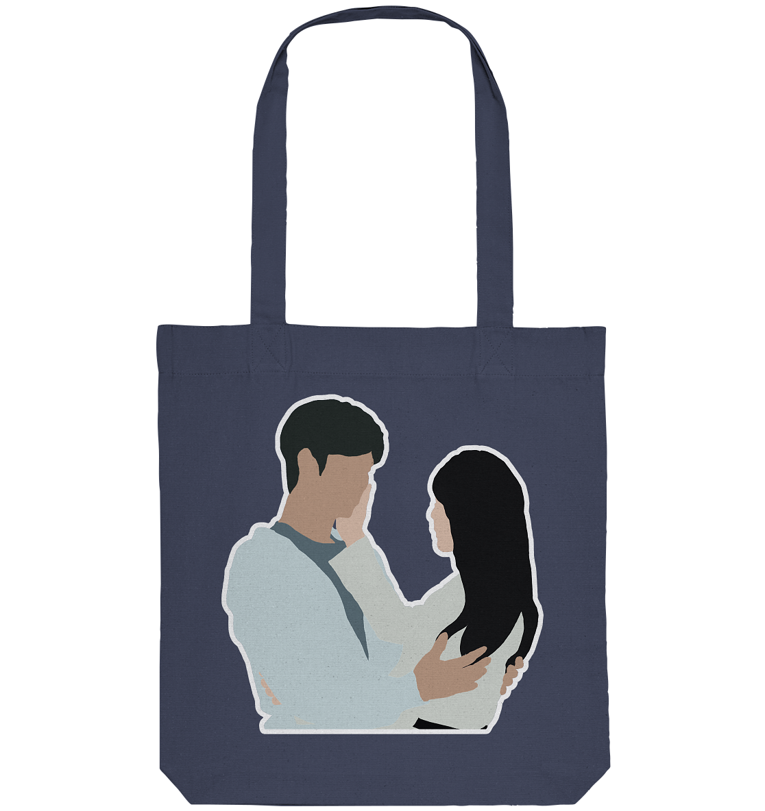 Queen of Tears - Kim Soo-hyun & Kim Ji-won - Baek Hyun-woo & Hong Hae-in - 1 - Organic Tote-Bag