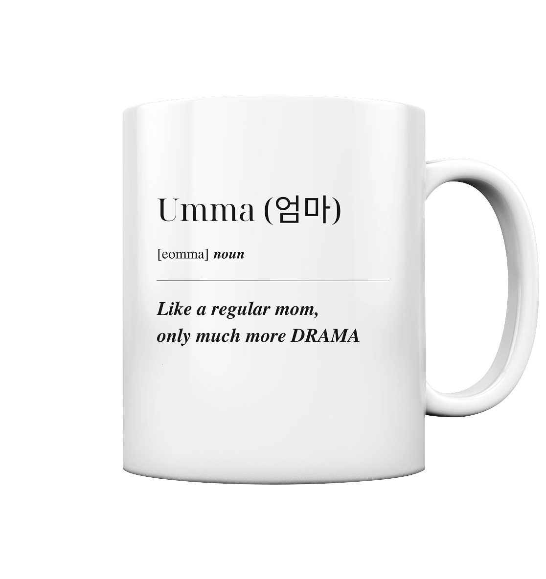 UMMA - Tasse glossy