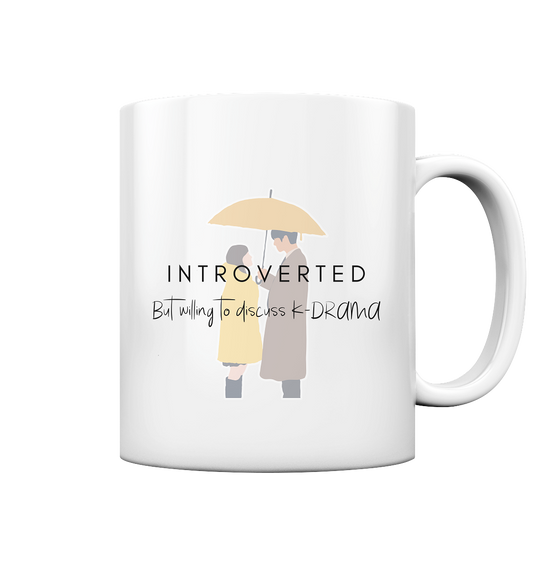 BUSINESS PROPOSAL - INTROVERTED BUT WILLING TO DISCUSS K-DRAMA - Tasse glossy