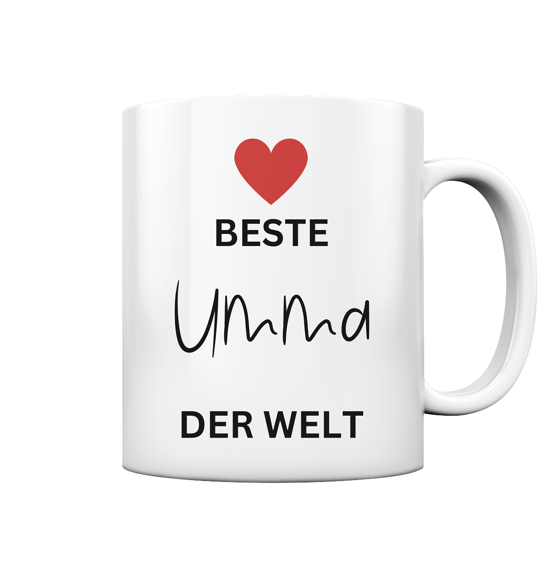 UMMA DEFINITION + BESTE UMMA - BEIDSEITIG - Tasse glossy