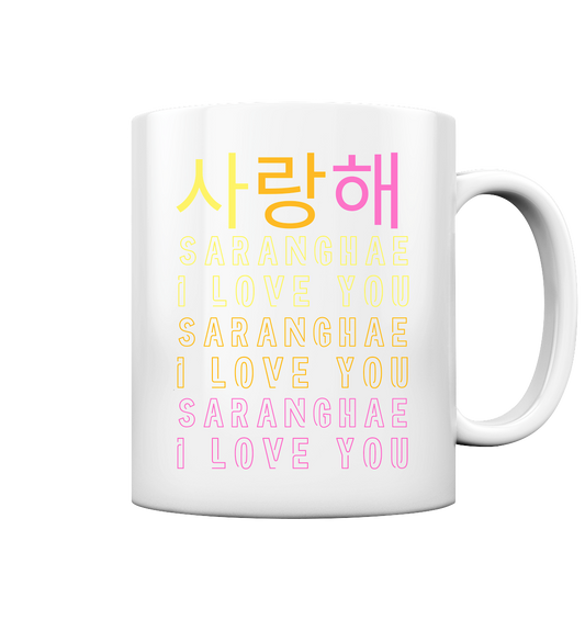 SARANGHAE I LOVE YOU - Tasse glossy