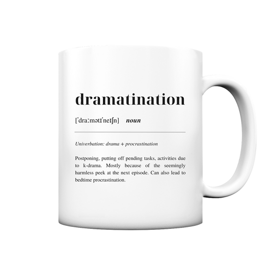 Dramatination - Tasse matt