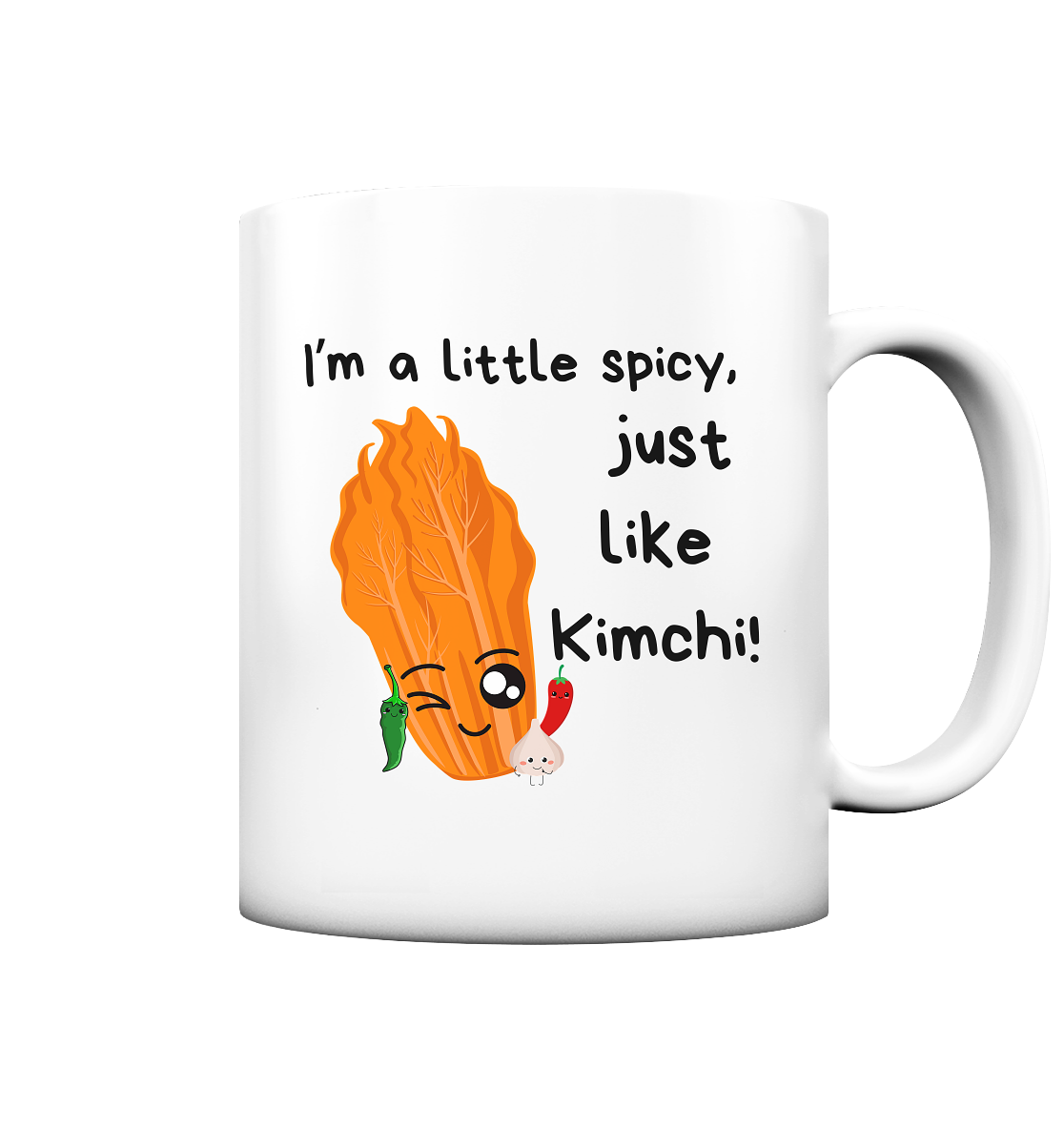 SPICY LIKE KIMCHI - Tasse matt