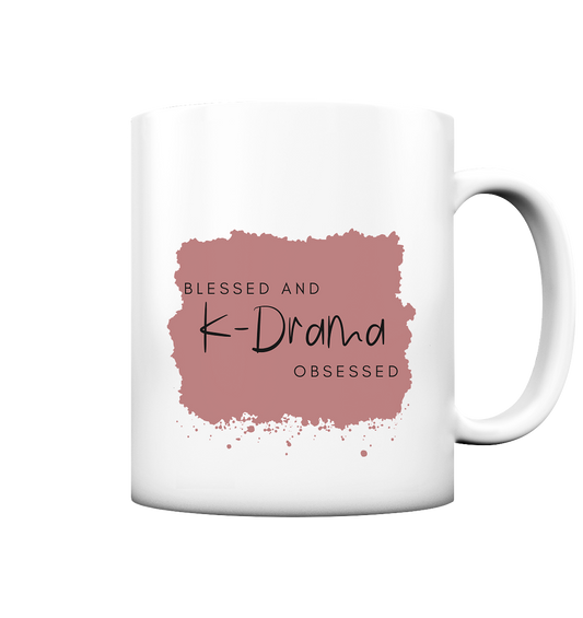 BLESSED AND K-DRAMA OBSESSED - Tasse matt