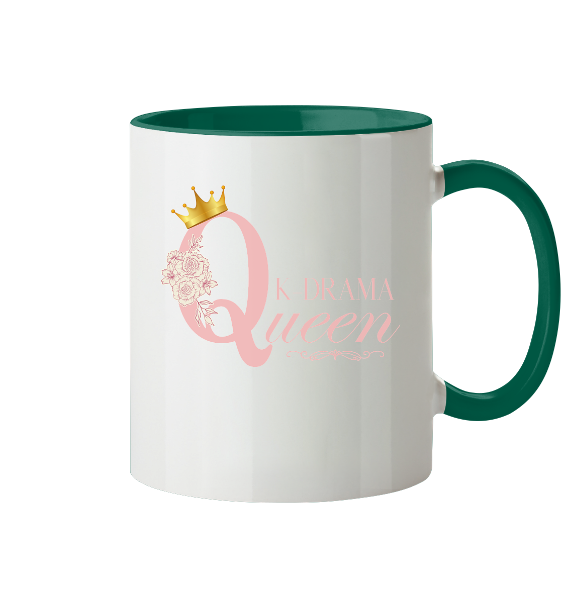 K-DRAMA QUEEN - Tasse zweifarbig