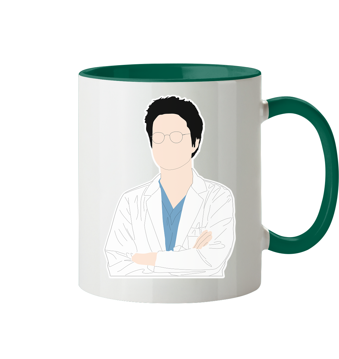 Dr. Romantic - Kim Sa-Bu - Tasse zweifarbig