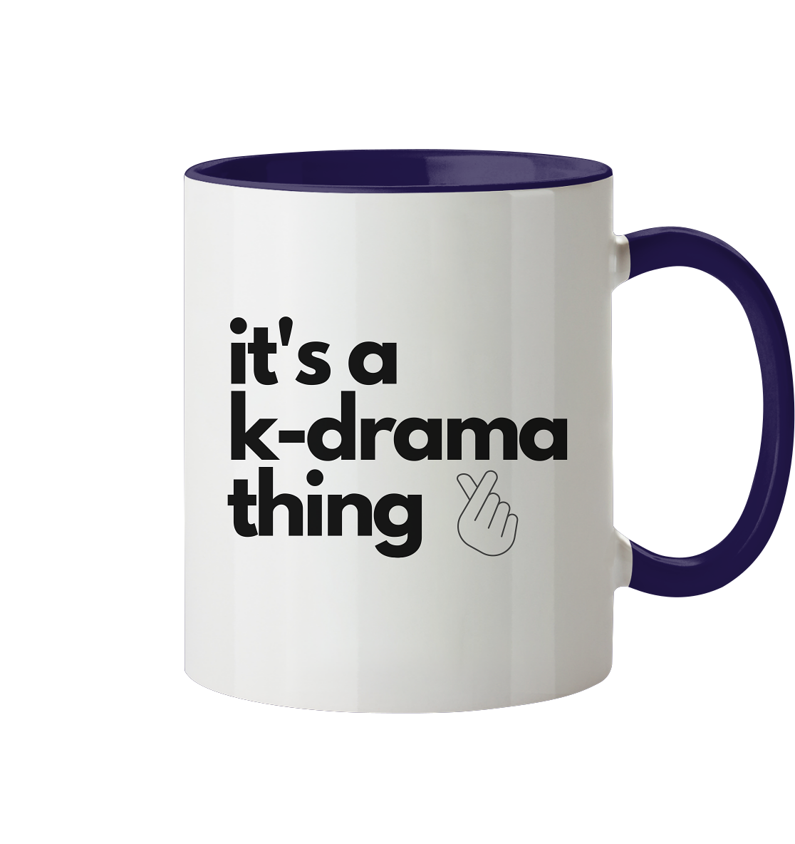 It's a K-Drama Thing - Tasse zweifarbig