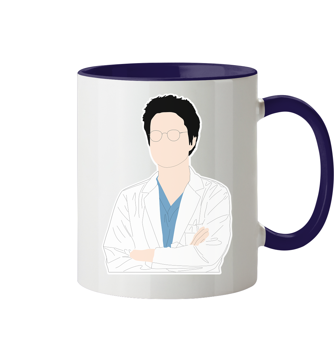 Dr. Romantic - Kim Sa-Bu - Tasse zweifarbig