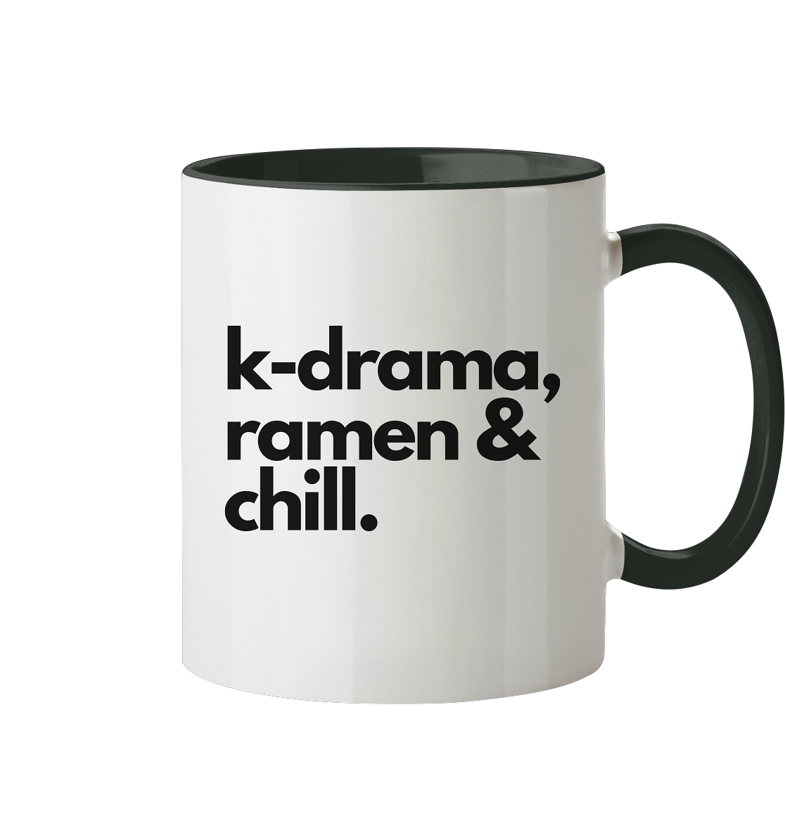 K-Drama, Ramen & Chill - Tasse zweifarbig