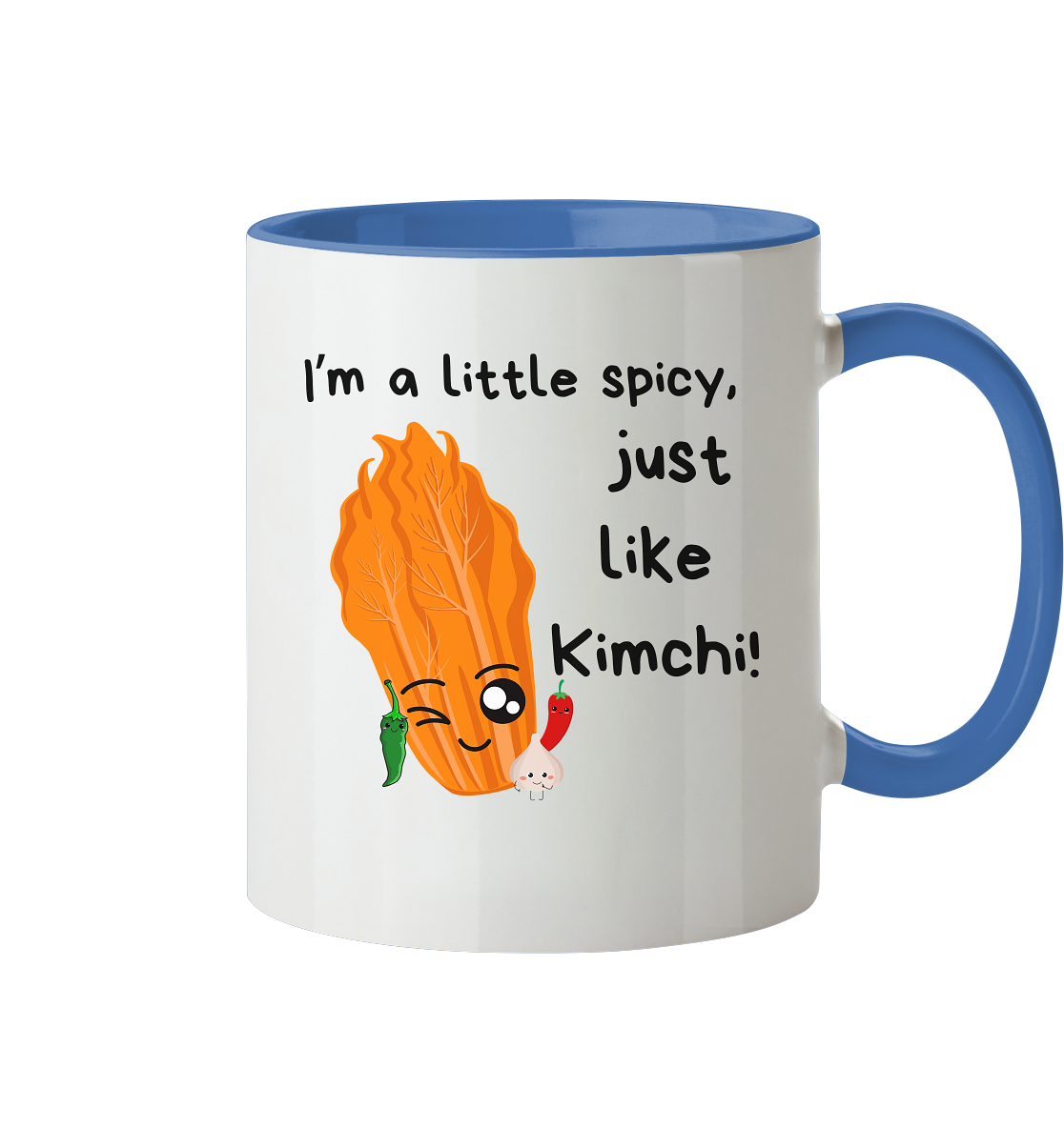 SPICY LIKE KIMCHI - Tasse zweifarbig