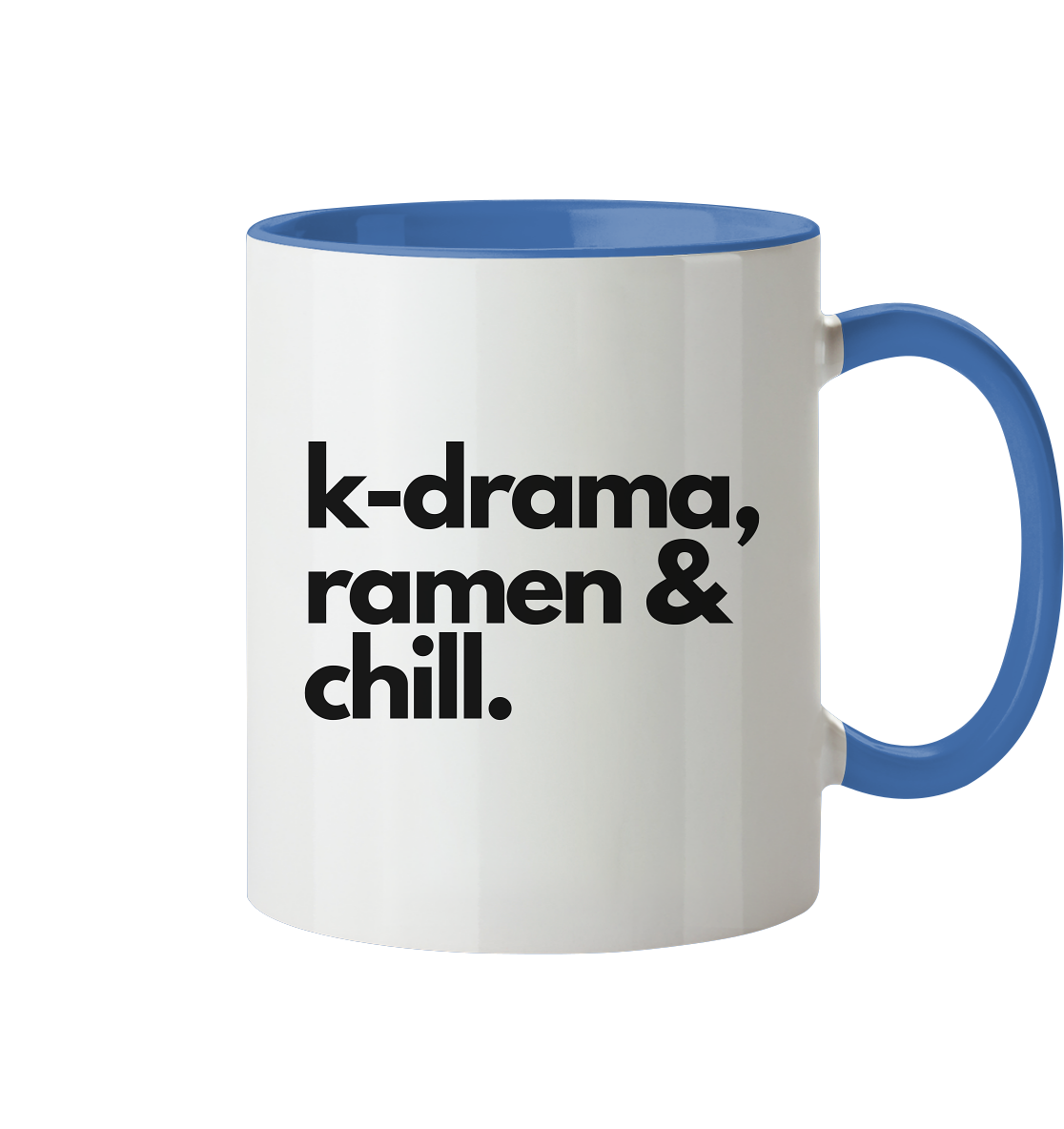 K-Drama, Ramen & Chill - Tasse zweifarbig