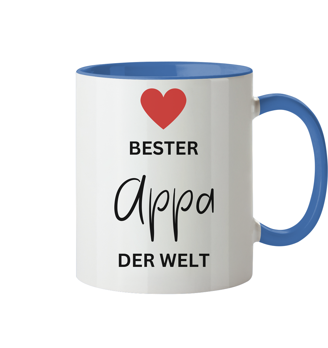 APPA DEFINITION + BESTER APPA - BEIDSEITIG - Tasse zweifarbig