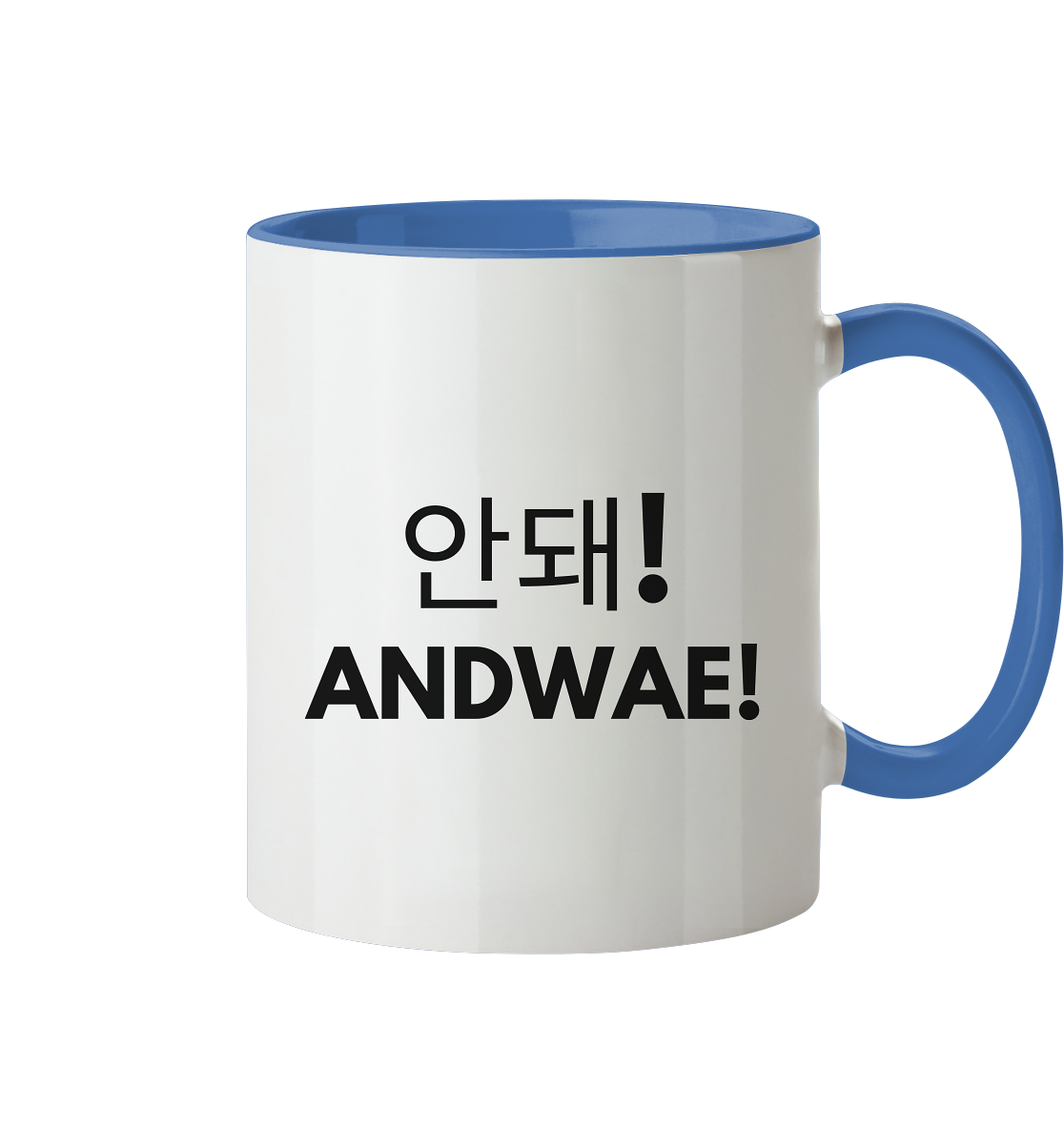 ANDWAE! - Tasse zweifarbig