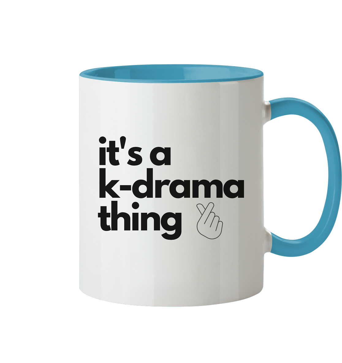 It's a K-Drama Thing - Tasse zweifarbig