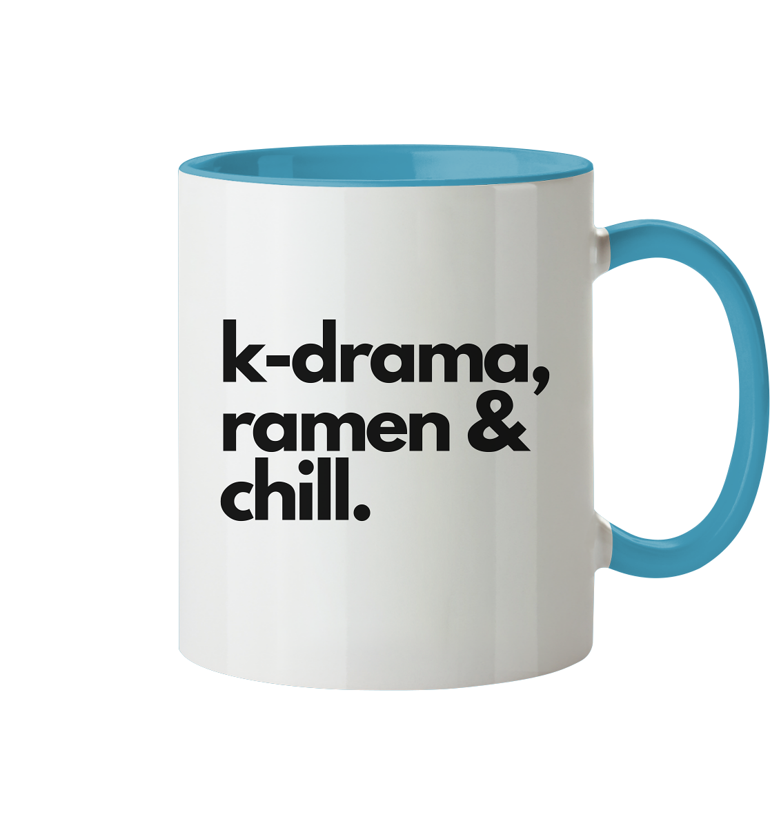 K-Drama, Ramen & Chill - Tasse zweifarbig