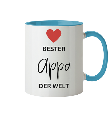 APPA DEFINITION + BESTER APPA - BEIDSEITIG - Tasse zweifarbig