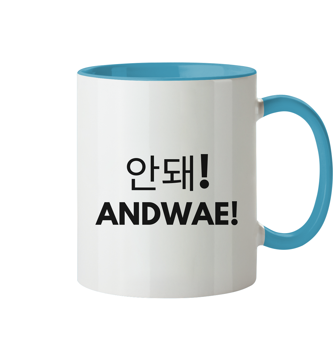 ANDWAE! - Tasse zweifarbig