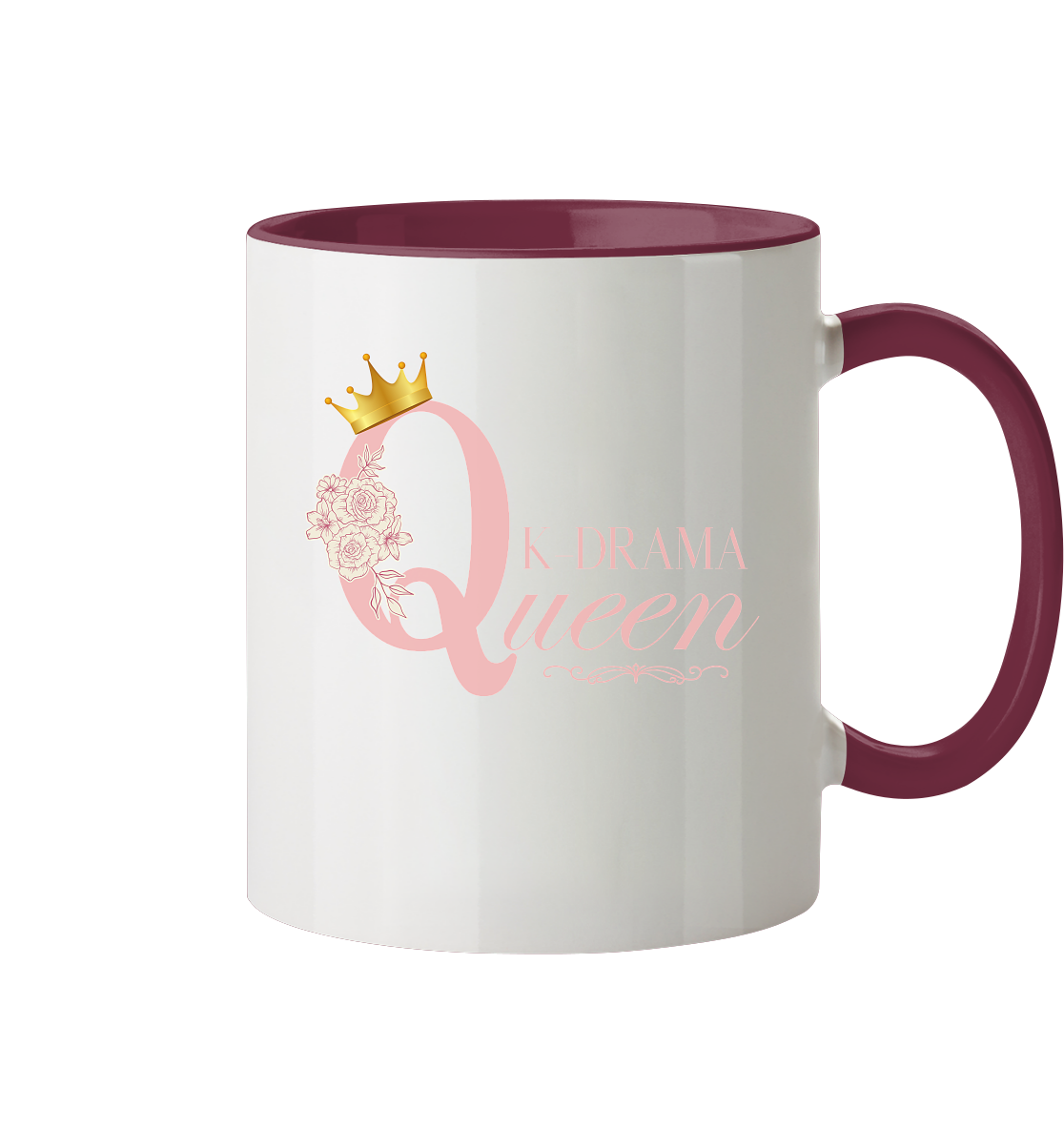 K-DRAMA QUEEN - Tasse zweifarbig