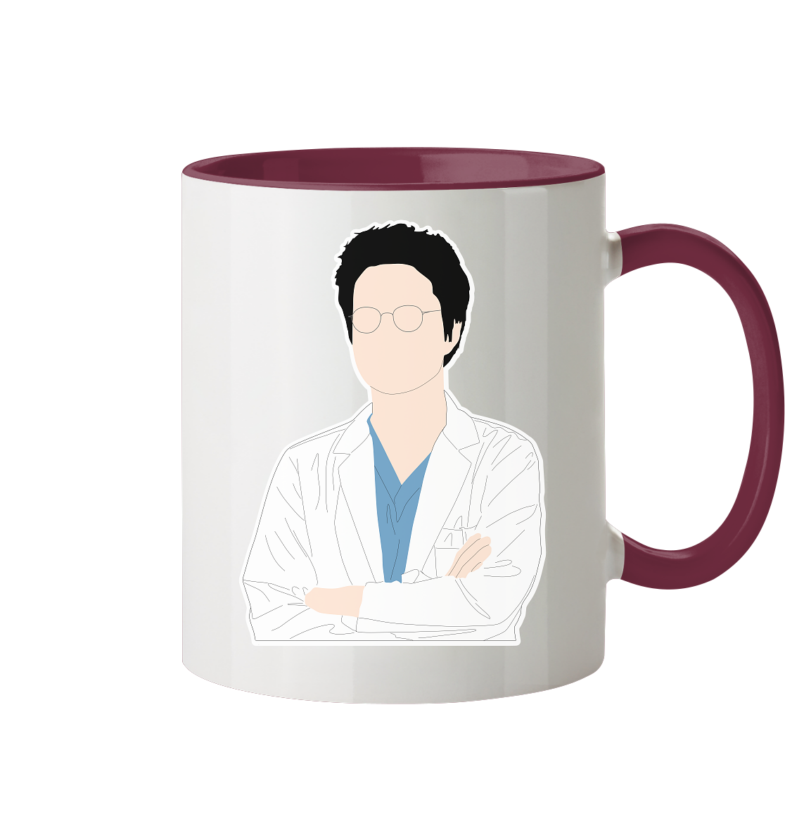 Dr. Romantic - Kim Sa-Bu - Tasse zweifarbig