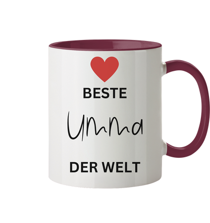 UMMA DEFINITION + BESTE UMMA - BEIDSEITIG - Tasse zweifarbig