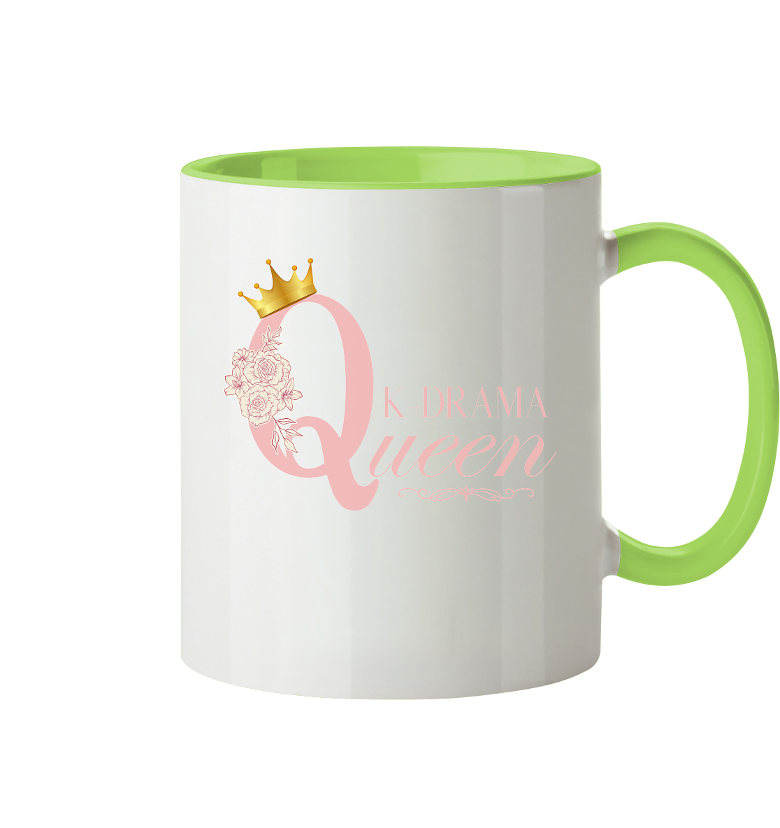 K-DRAMA QUEEN - Tasse zweifarbig