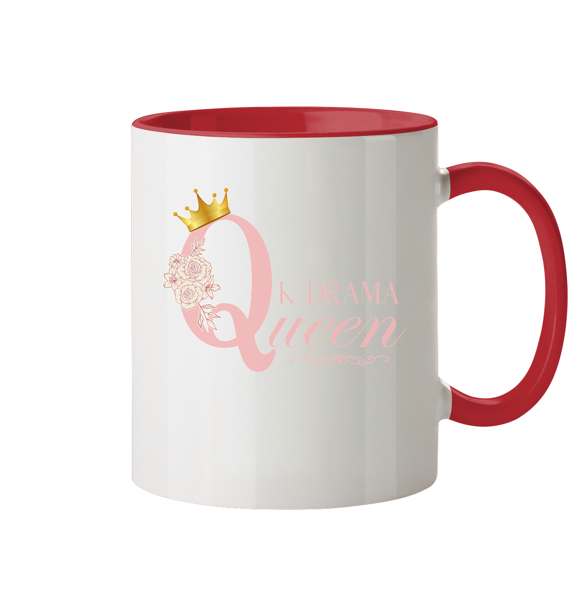 K-DRAMA QUEEN - Tasse zweifarbig