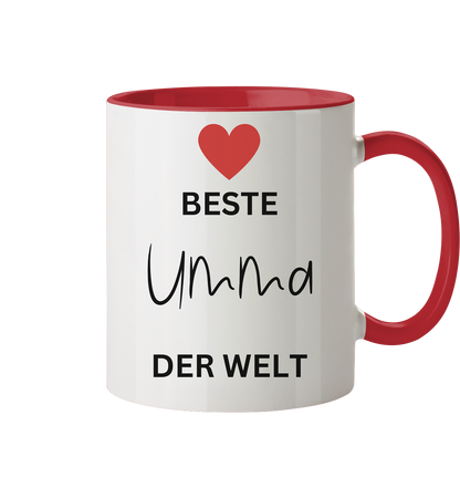 UMMA DEFINITION + BESTE UMMA - BEIDSEITIG - Tasse zweifarbig