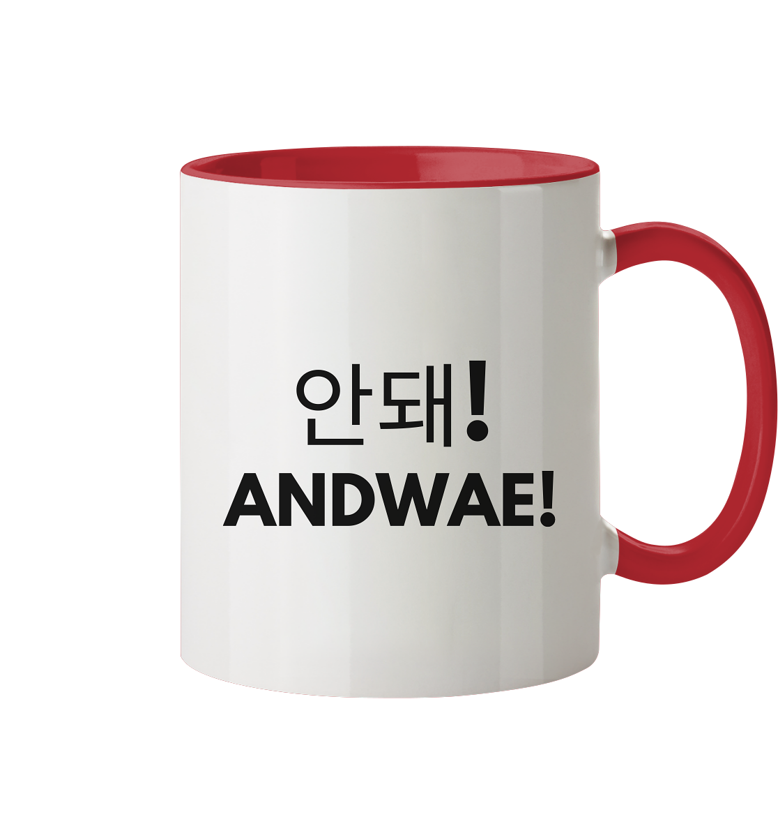 ANDWAE! - Tasse zweifarbig