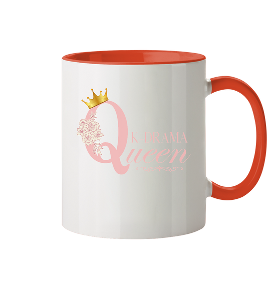 K-DRAMA QUEEN - Tasse zweifarbig