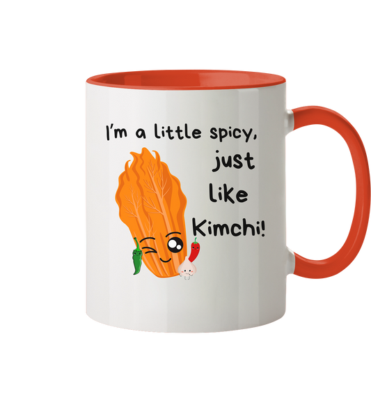 SPICY LIKE KIMCHI - Tasse zweifarbig