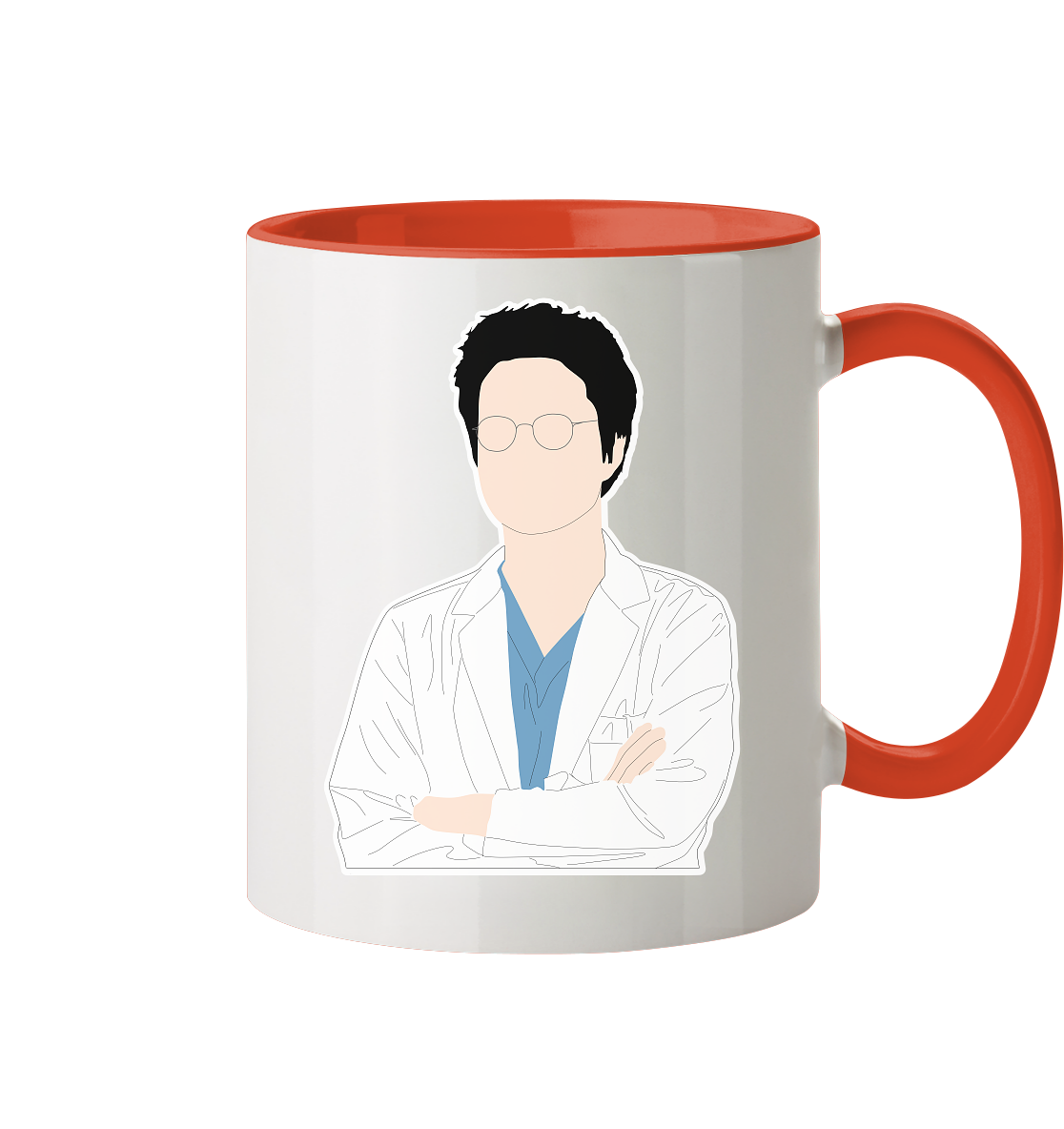 Dr. Romantic - Kim Sa-Bu - Tasse zweifarbig