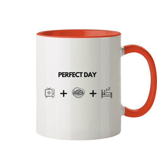 Perfect Day - Tasse zweifarbig