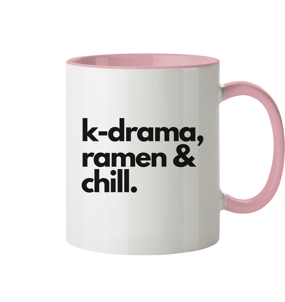 K-Drama, Ramen & Chill - Tasse zweifarbig