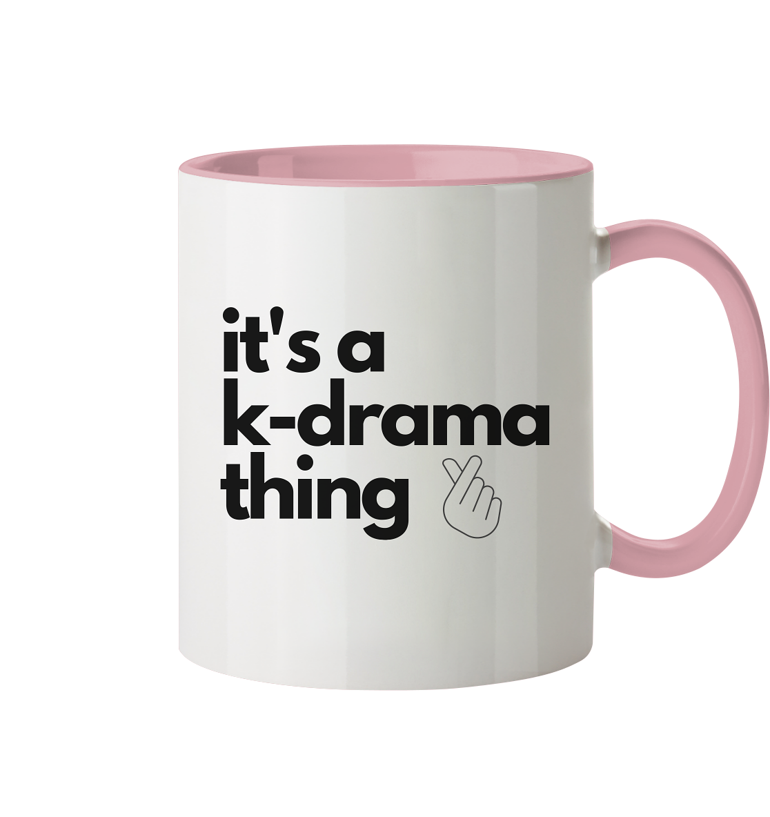 It's a K-Drama Thing - Tasse zweifarbig