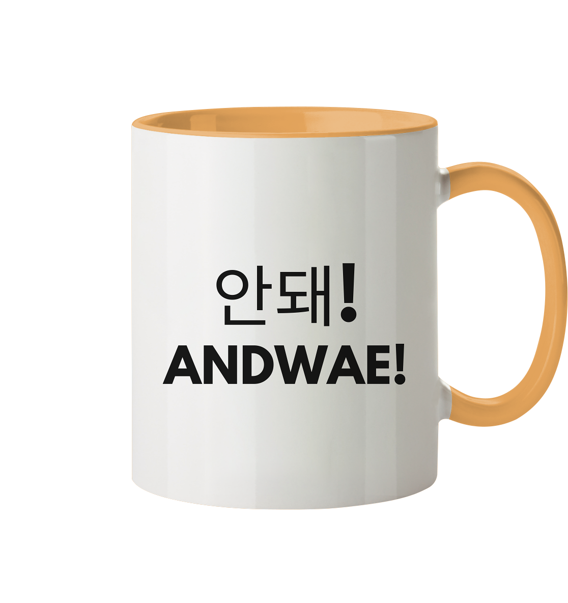 ANDWAE! - Tasse zweifarbig