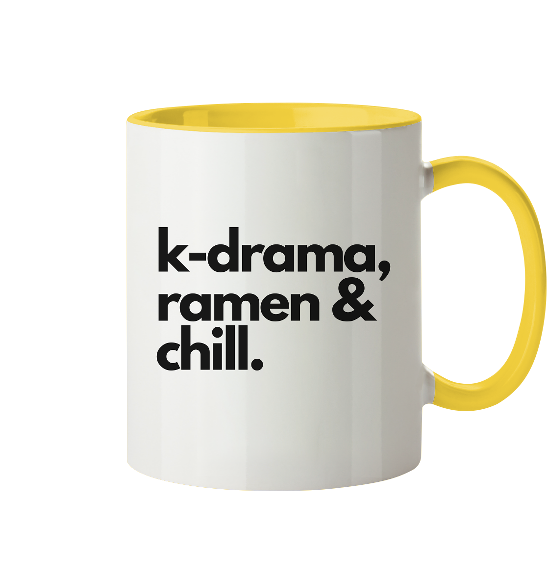 K-Drama, Ramen & Chill - Tasse zweifarbig