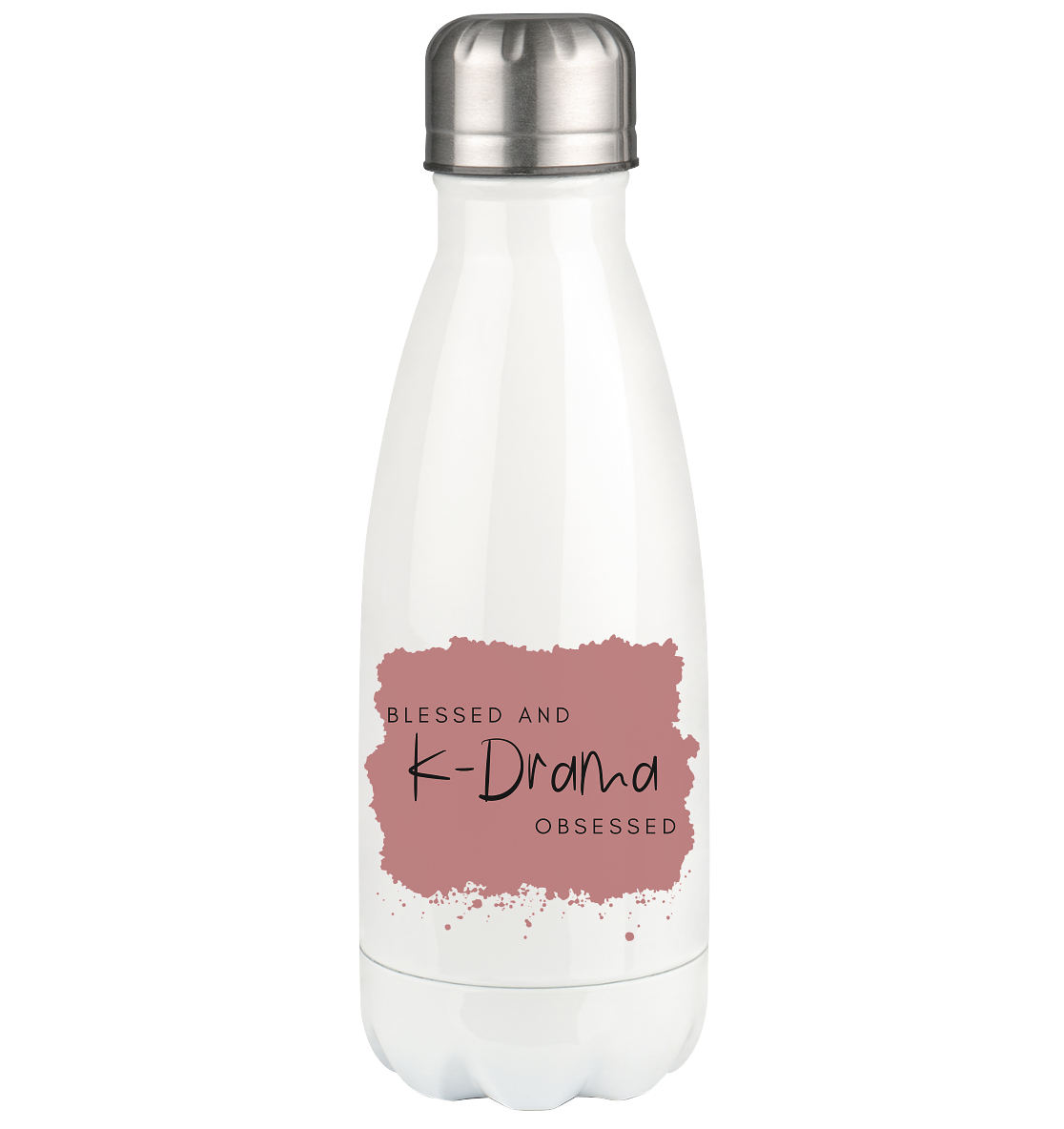 BLESSED AND K-DRAMA OBSESSED - Thermoflasche 350ml